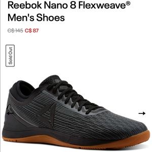 Men’s Reebok Nano 8 Flexweave